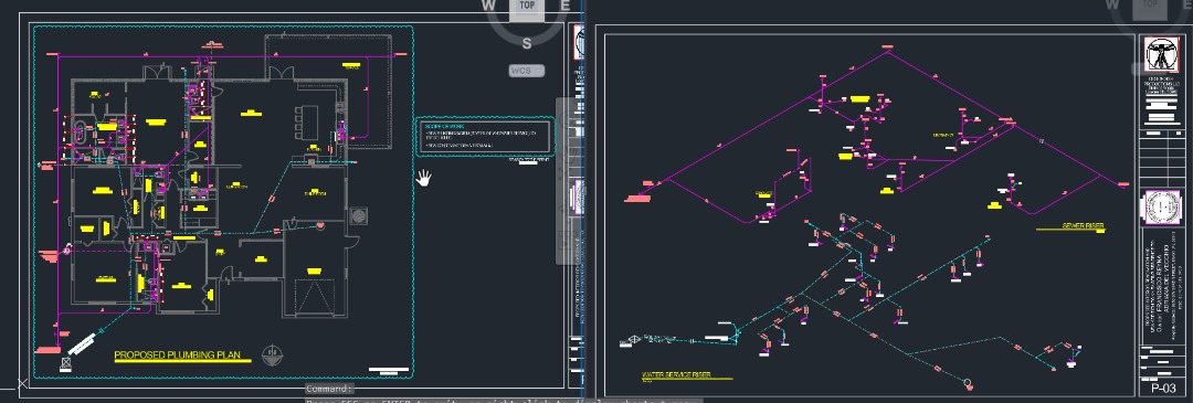 Floor Plan & Sanitary