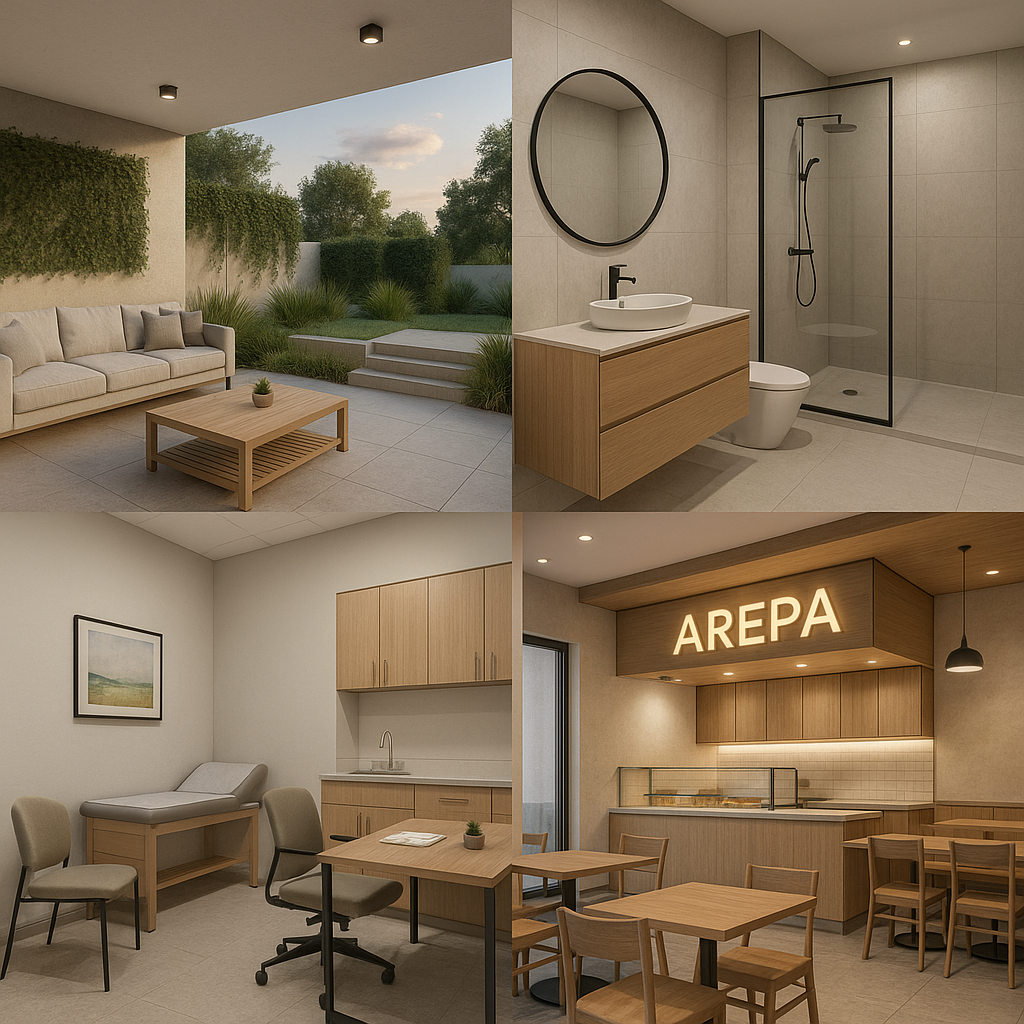 Concrete rebar render